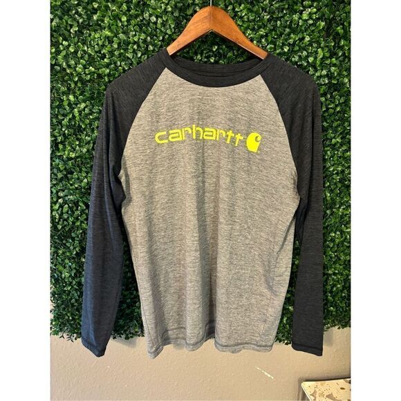 Carhartt Boys Long Sleeve Logo Top Size XL - Picture 1 of 3